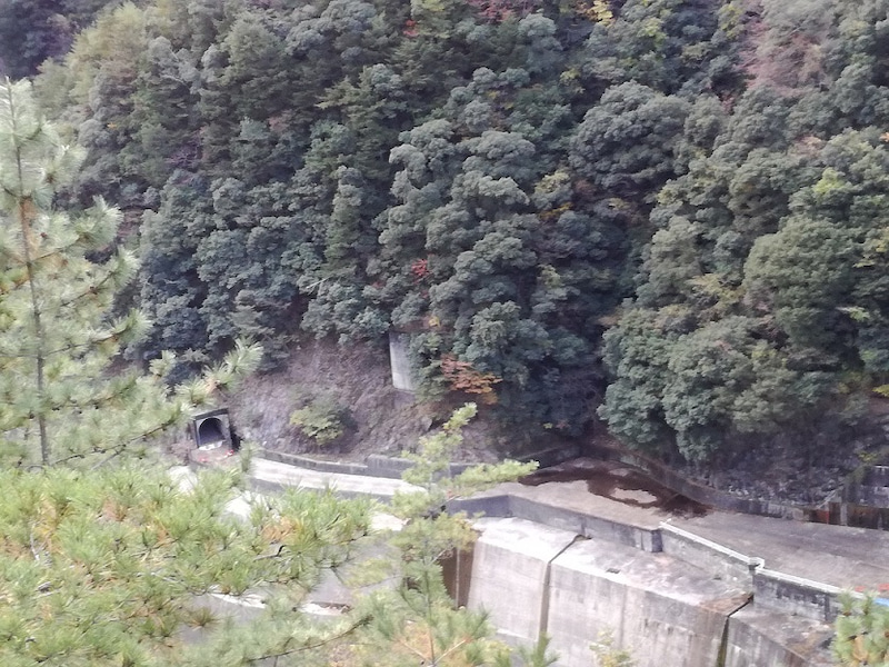 佐久間ダム工事関連道路跡？ (画像サイズ: 800×600 231kB)