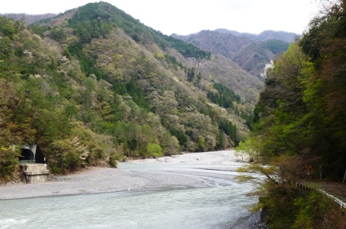 R418の旧清水橋が撤去 (画像サイズ: 503×333 90kB)